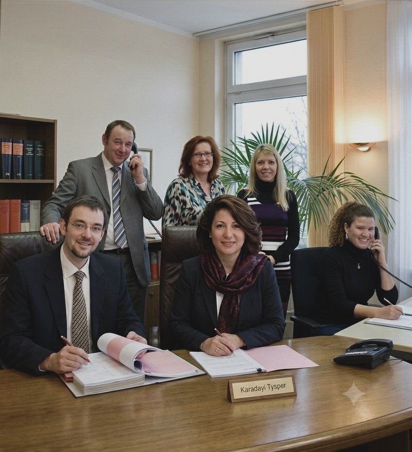 Das Team der Rechtsanwältin F. Karadayi Tysper in Hagen und Bernkastel-Kues